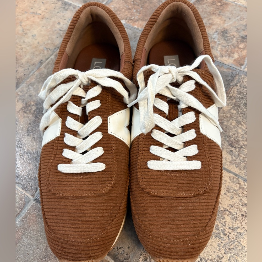 Loft corduroy everyday trainer sneakers - Picture 3 of 9